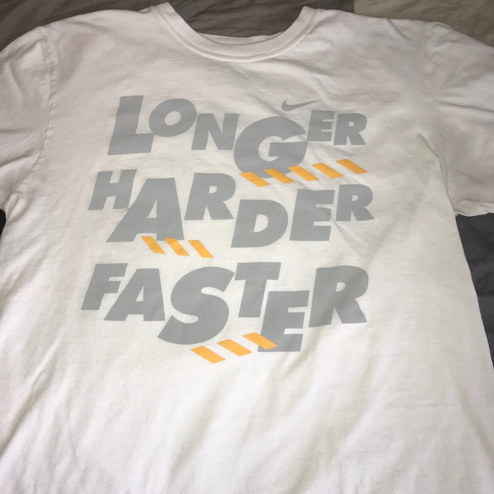 Nike Graphic Tee (M -  White)